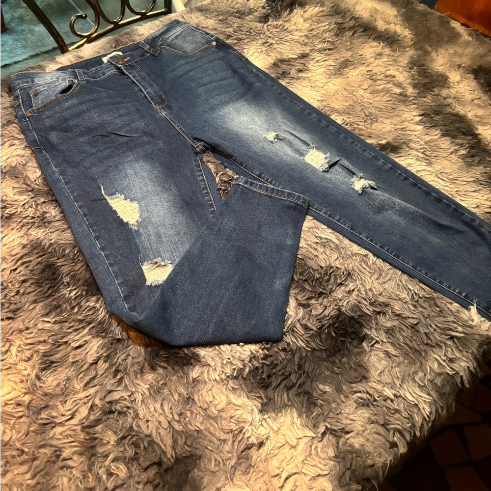 Denim Capris